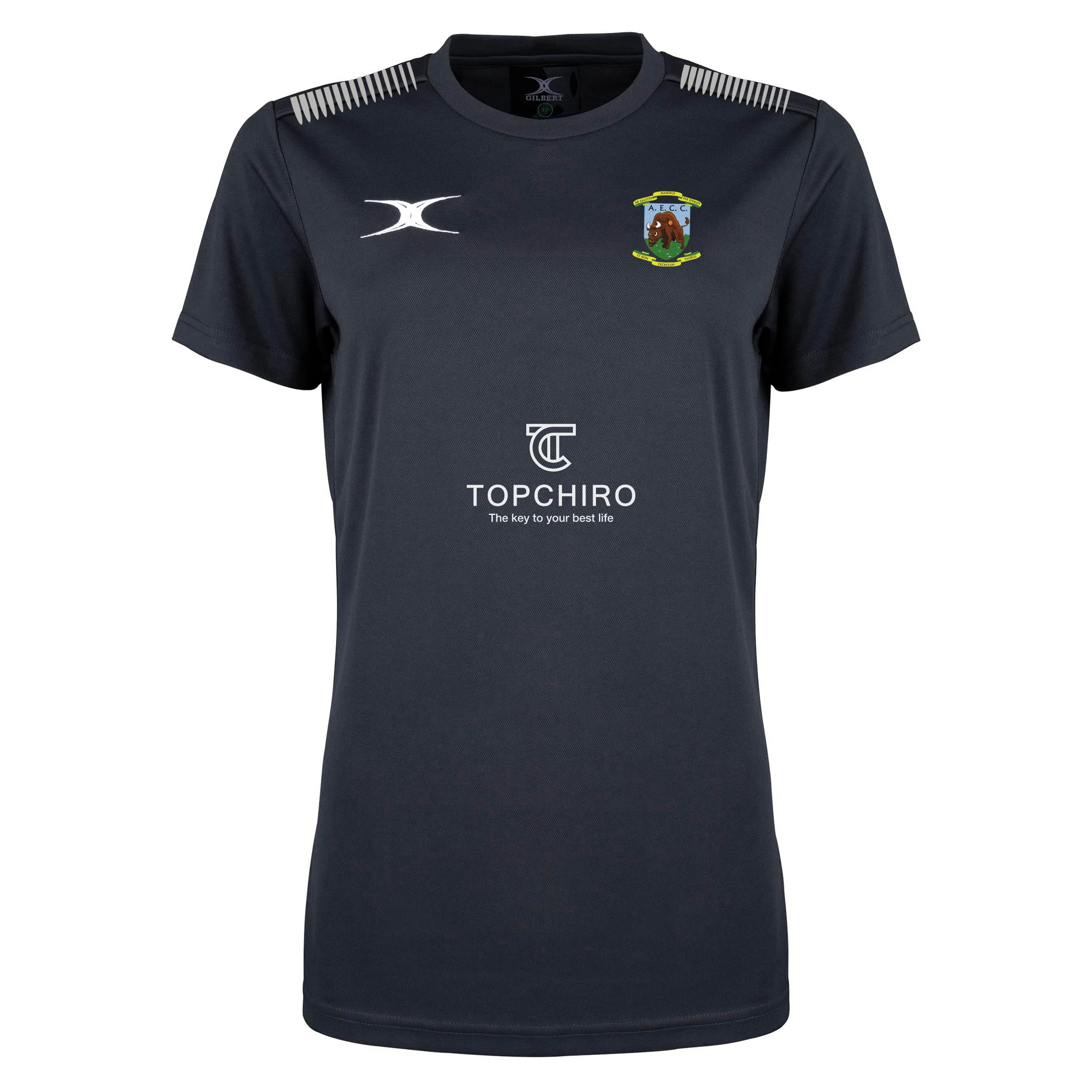 Health Sciences University RFC Senior's Black Photon II S/S Tee Shirt