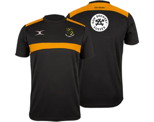Hellingly RFC Adult's Black / Gold Photon Mens Tee