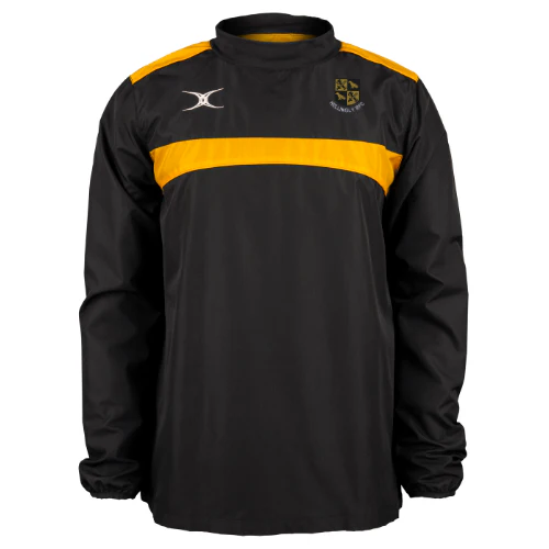 Hellingly RFC Adult's Black / Gold Photon Mens Warm Up Jacket