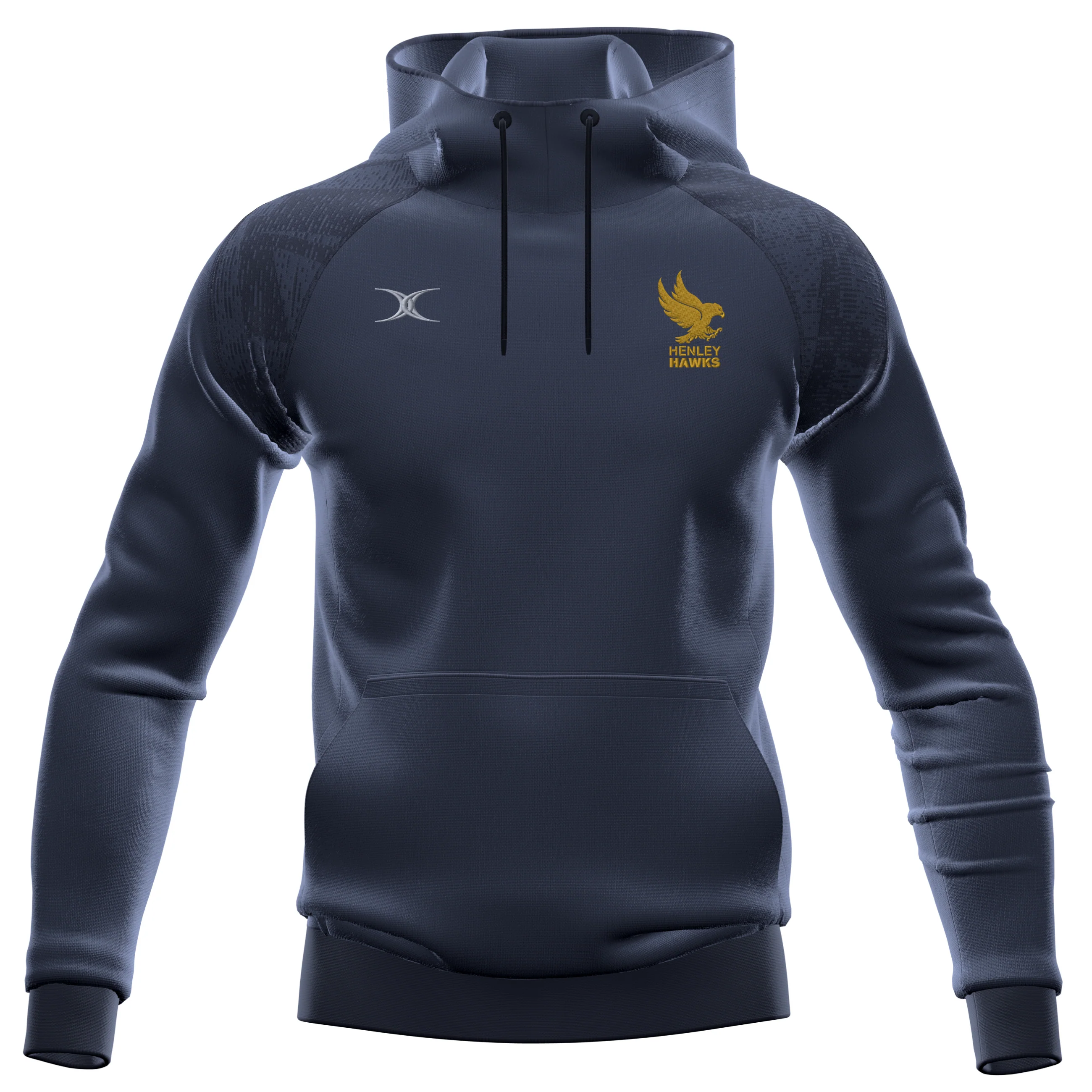Henley Hawks RFC Senior's Dark Navy GTS Hoodie