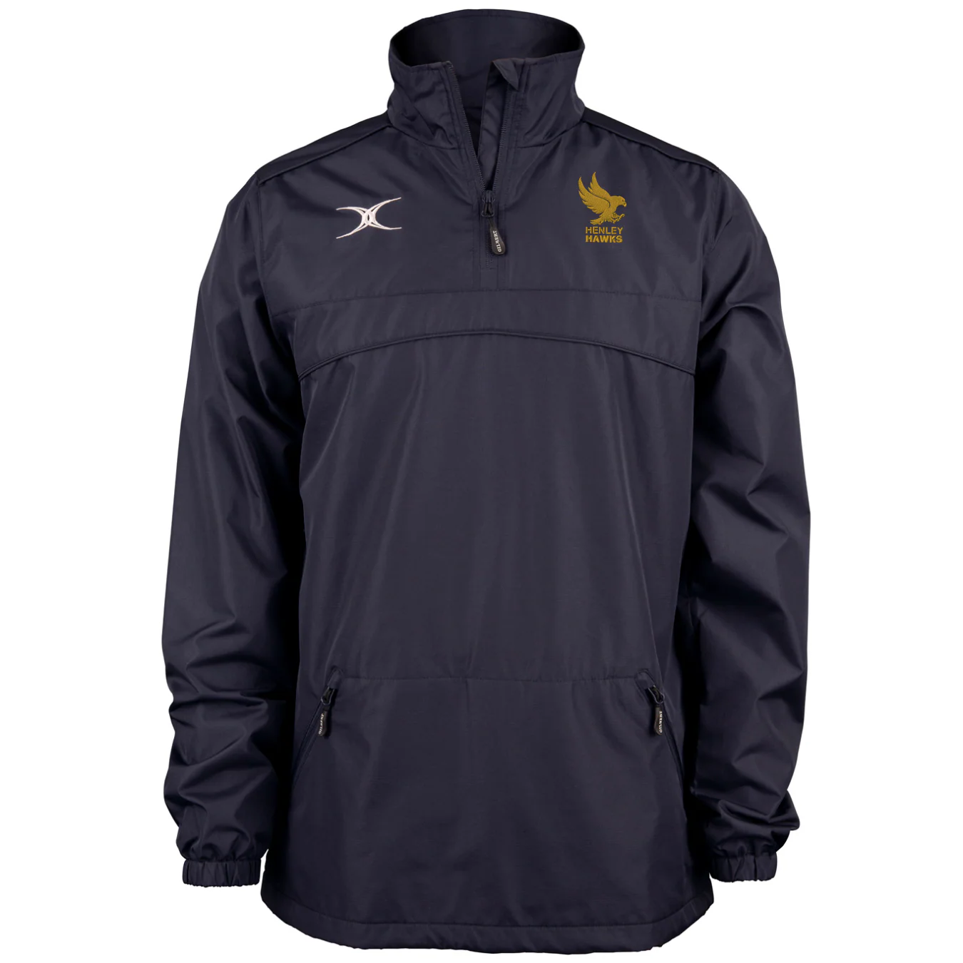 Henley Hawks RFC Senior's Dark Navy Photon Mens 1-4 Zip Jacket