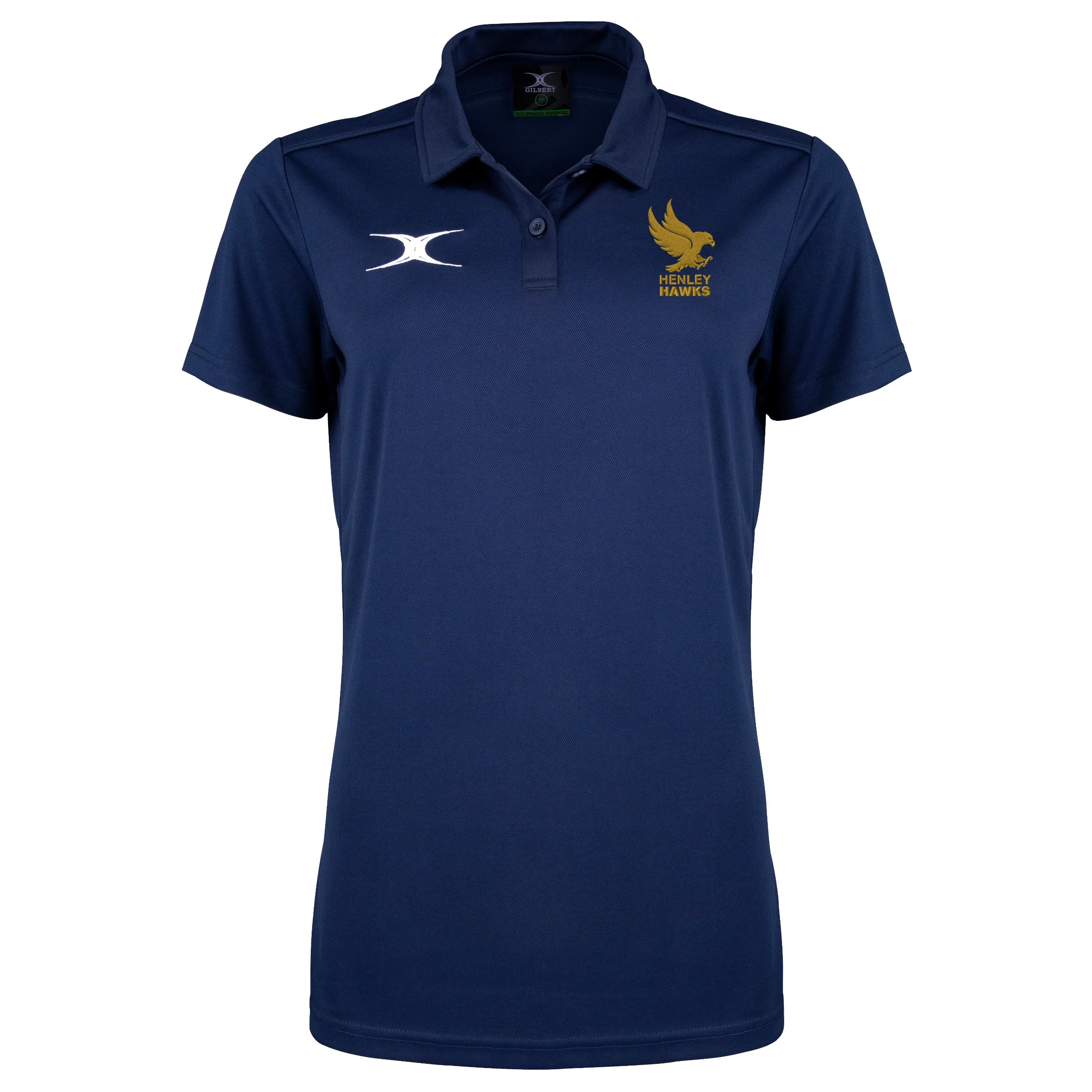 Henley Hawks RFC Women's Dark Navy Photon II S/S Polo Shirt