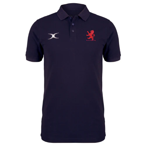 London Scottish F.C. Adult's Dark Navy Quest Polo