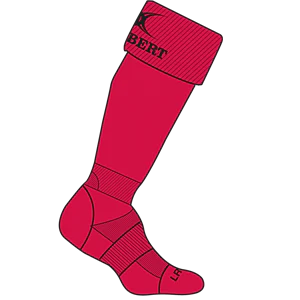 London Scottish F.C. Adult's Red Kryten II Socks