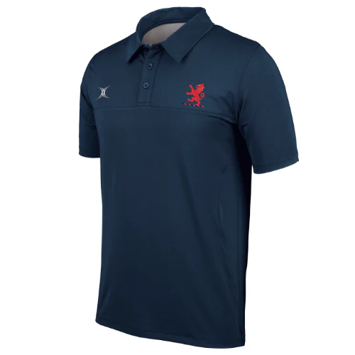 London Scottish F.C. Men's Dark Navy Pro Polo