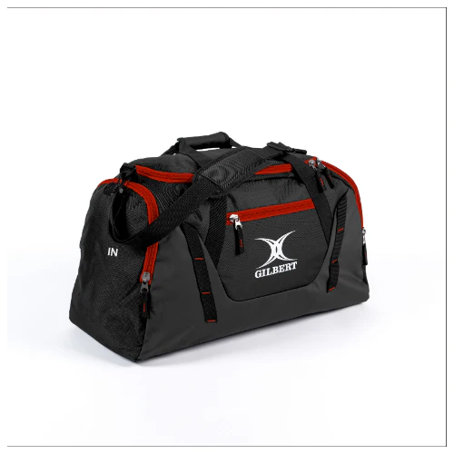 London Society Rugby Union Referees Adult's Black / Red Club V4 Holdall-Senior