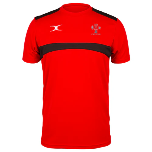 London Society Rugby Union Referees Adult's Red / Black Photon Tee Red/Black