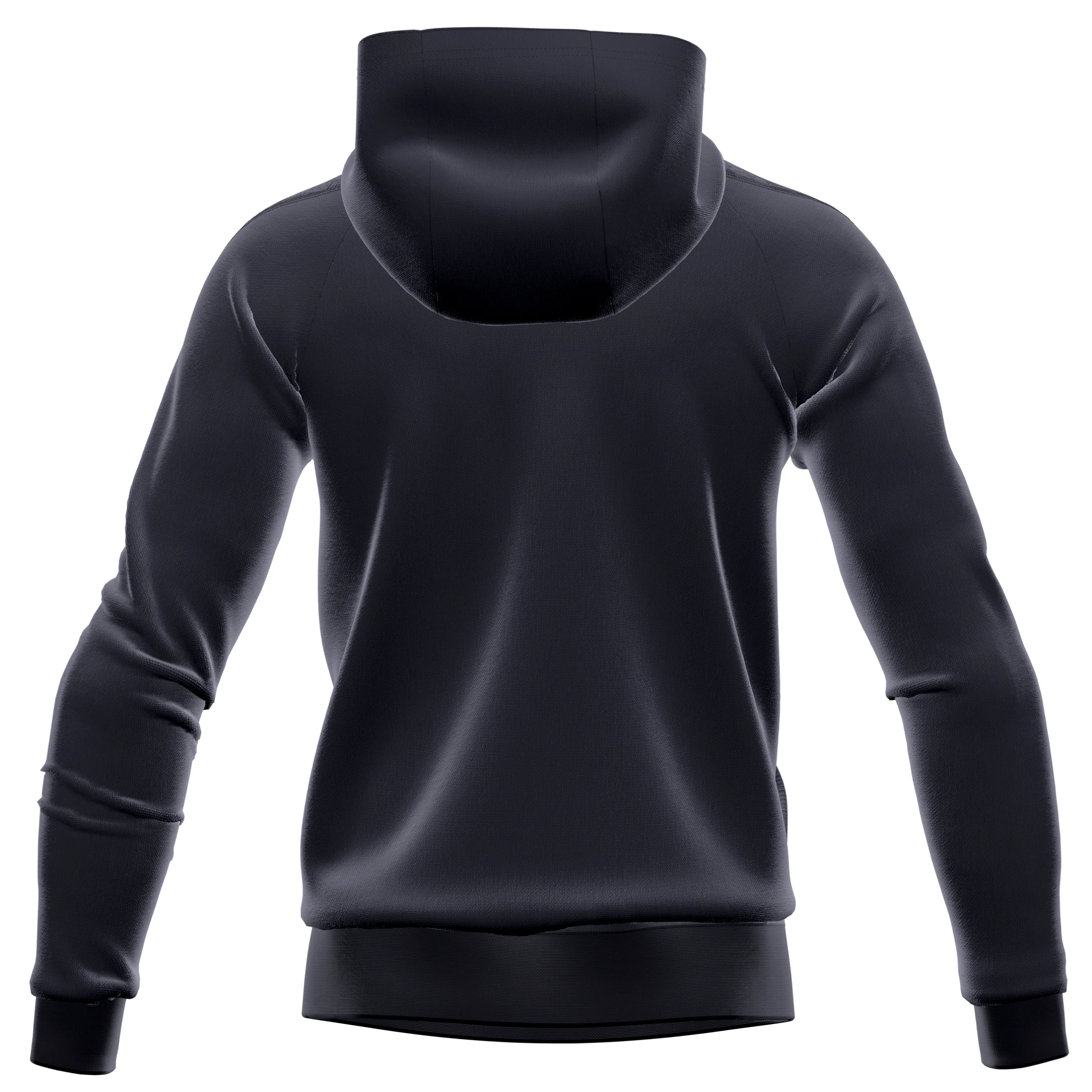 Lydney RFC Senior's Black GTS Hoodie - Image 2