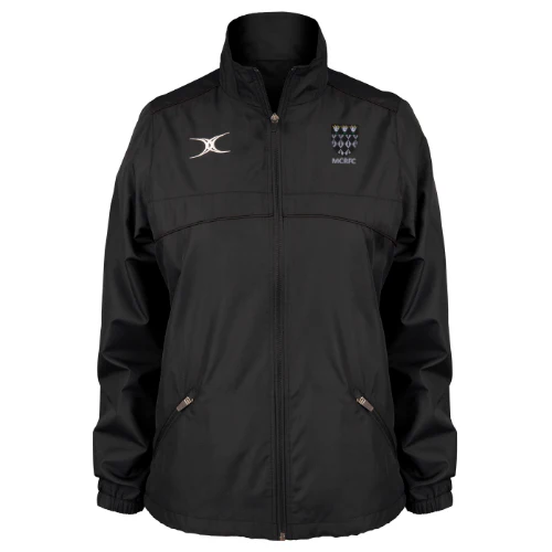 Magdalen College Rugby Adult's Black Photon Ladies Full Zip Jacket