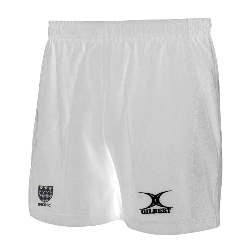 Magdalen College Rugby Adult's White Virtuo Shorts