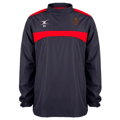 Medway RFC Junior's Dark Navy / Red Photon Warm Up Jacket