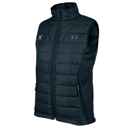 Murrayfield Wanderers FC Adult's Dark Navy Pro Ladies Body Warmer