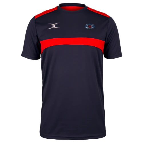 Murrayfield Wanderers FC Child's Dark Navy / Red Photon Tee