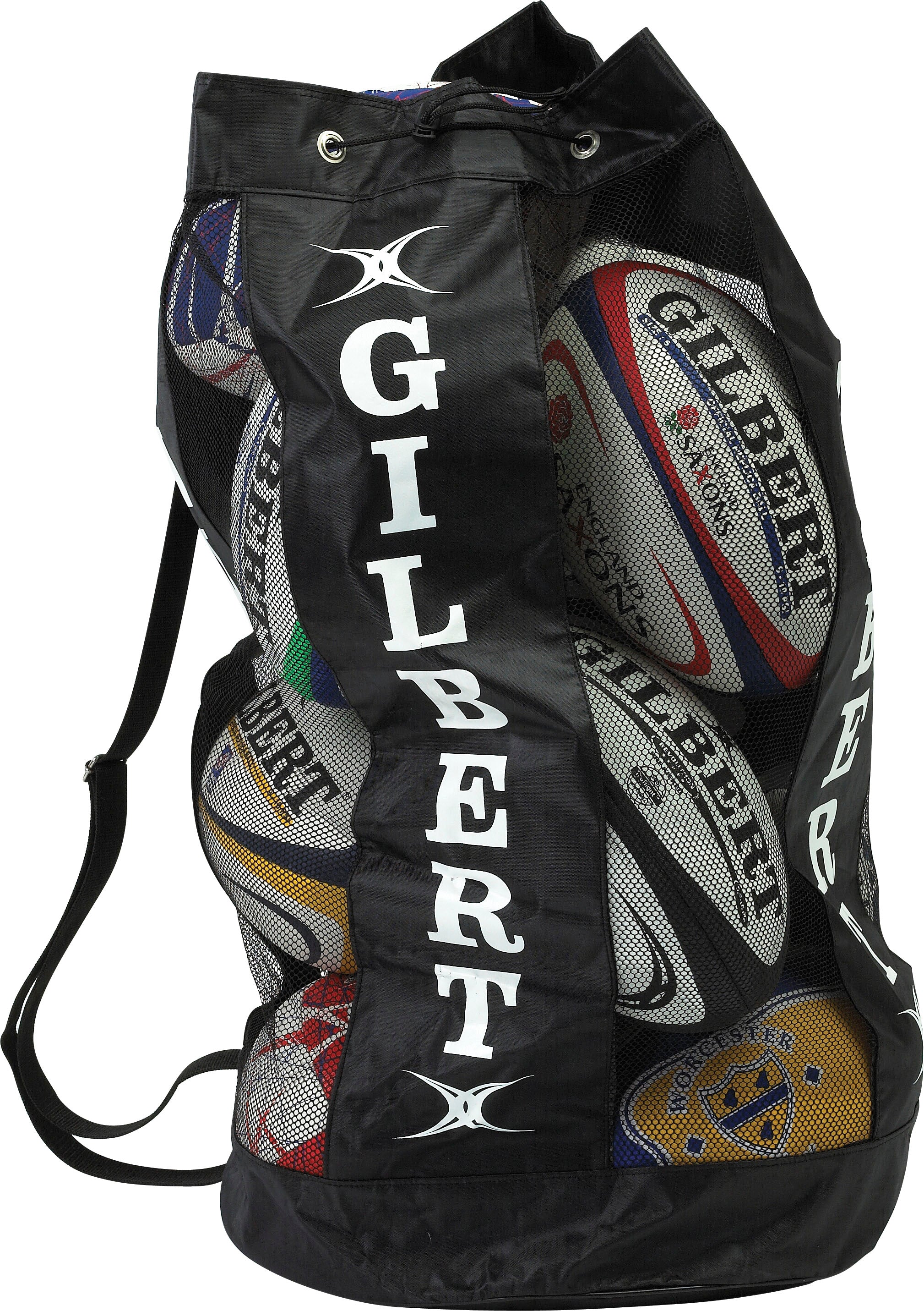 New Tredegar RFC Senior's Black Breathable Ball Bag - Image 2