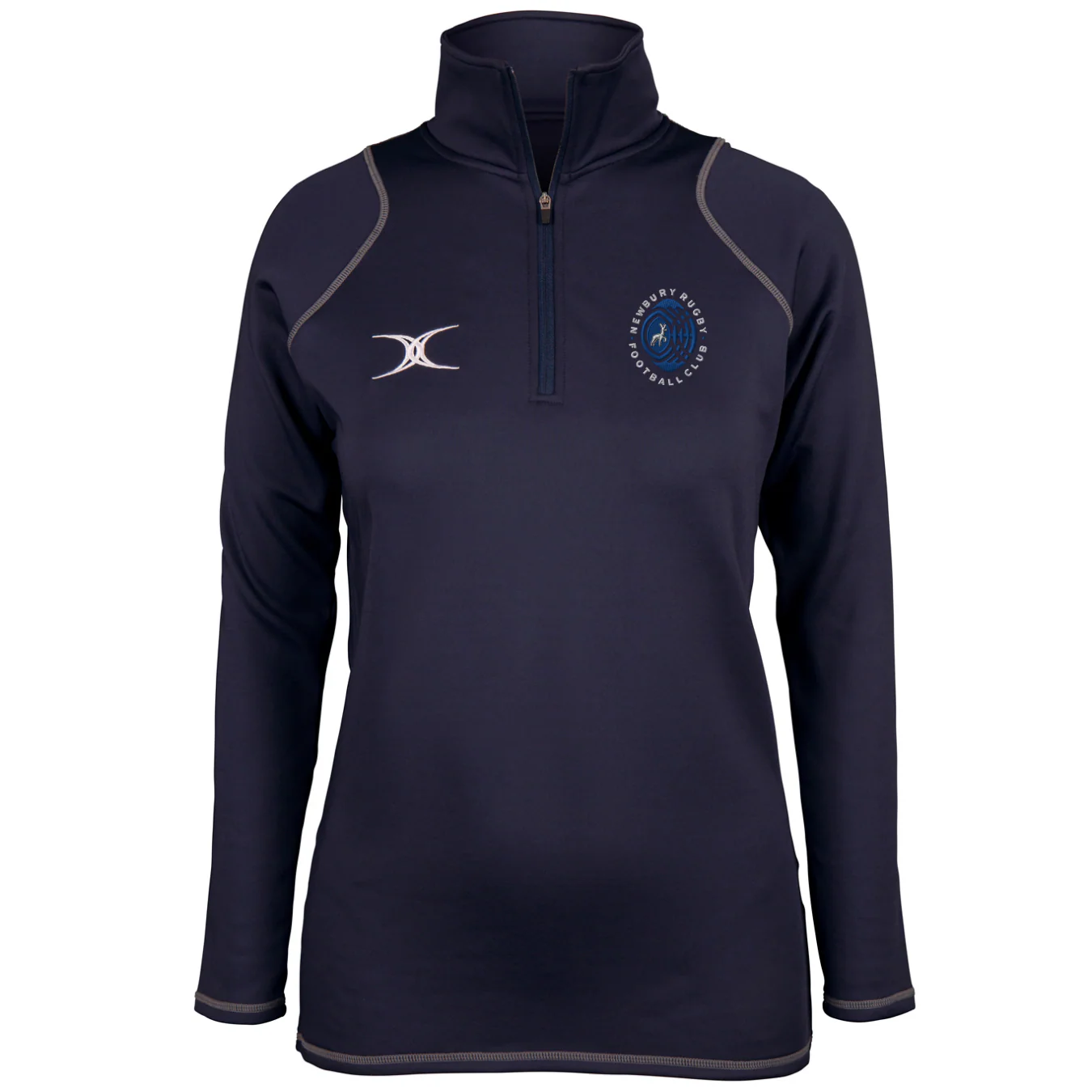 Newbury RFC Women's Dark Navy Quest Ladies 1/4 Zip Fleece