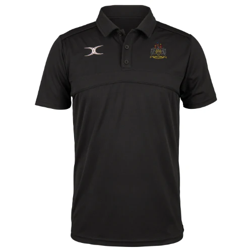 Newcastle Staffs RUFC Adult's Black Photon Mens Polo