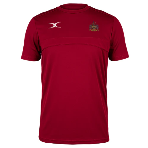 Newcastle Staffs RUFC Adult's Maroon Photon Mens Tee