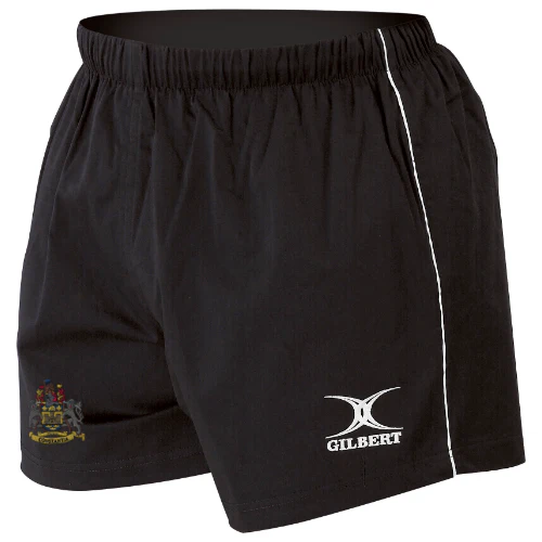 Newcastle Staffs RUFC Child's Black Match Short