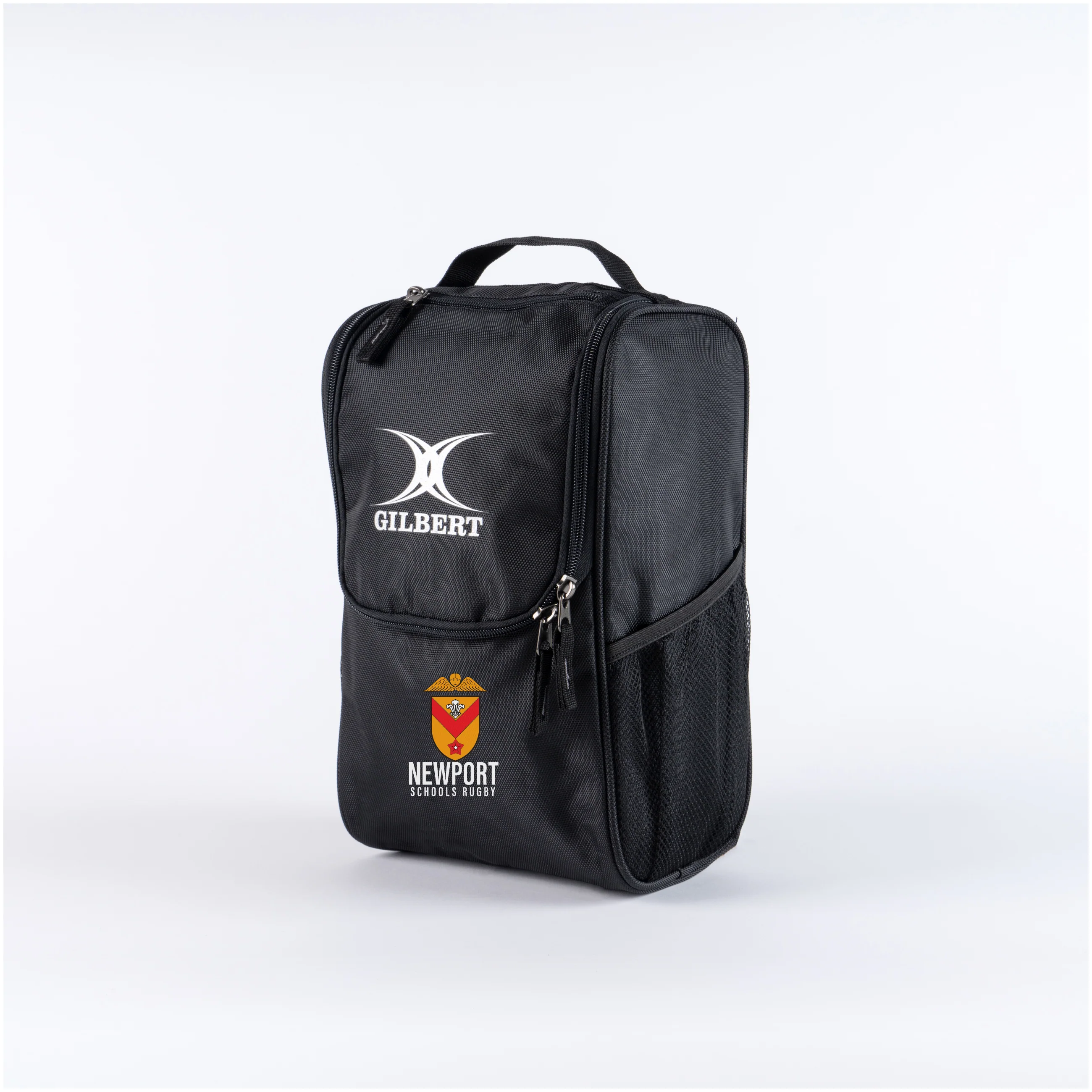 Newport Schools Rugby Senior's Black / Black Club V4 Bootbag