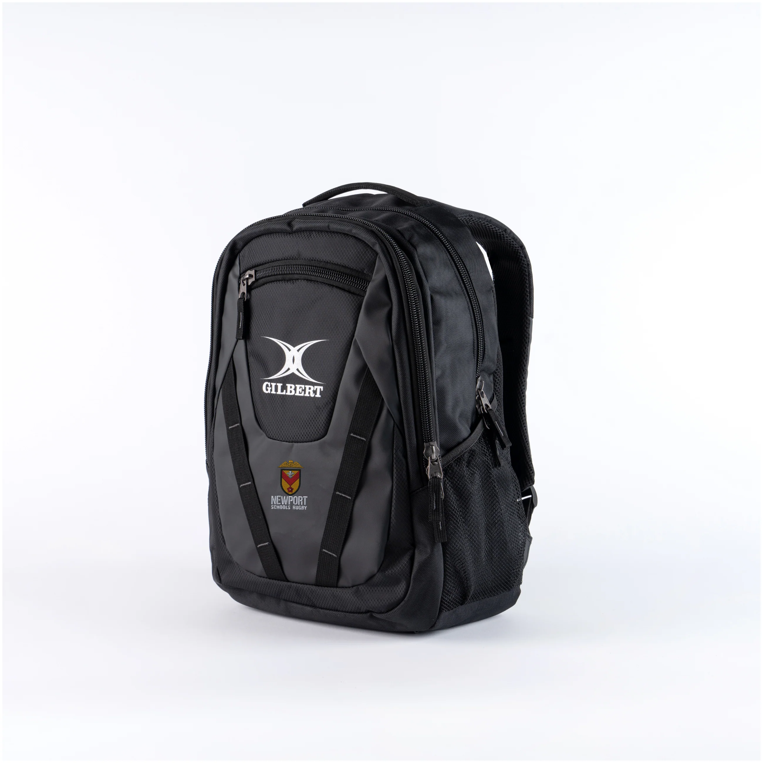 Newport Schools Rugby Senior's Black / Black Club V4 Rucksack