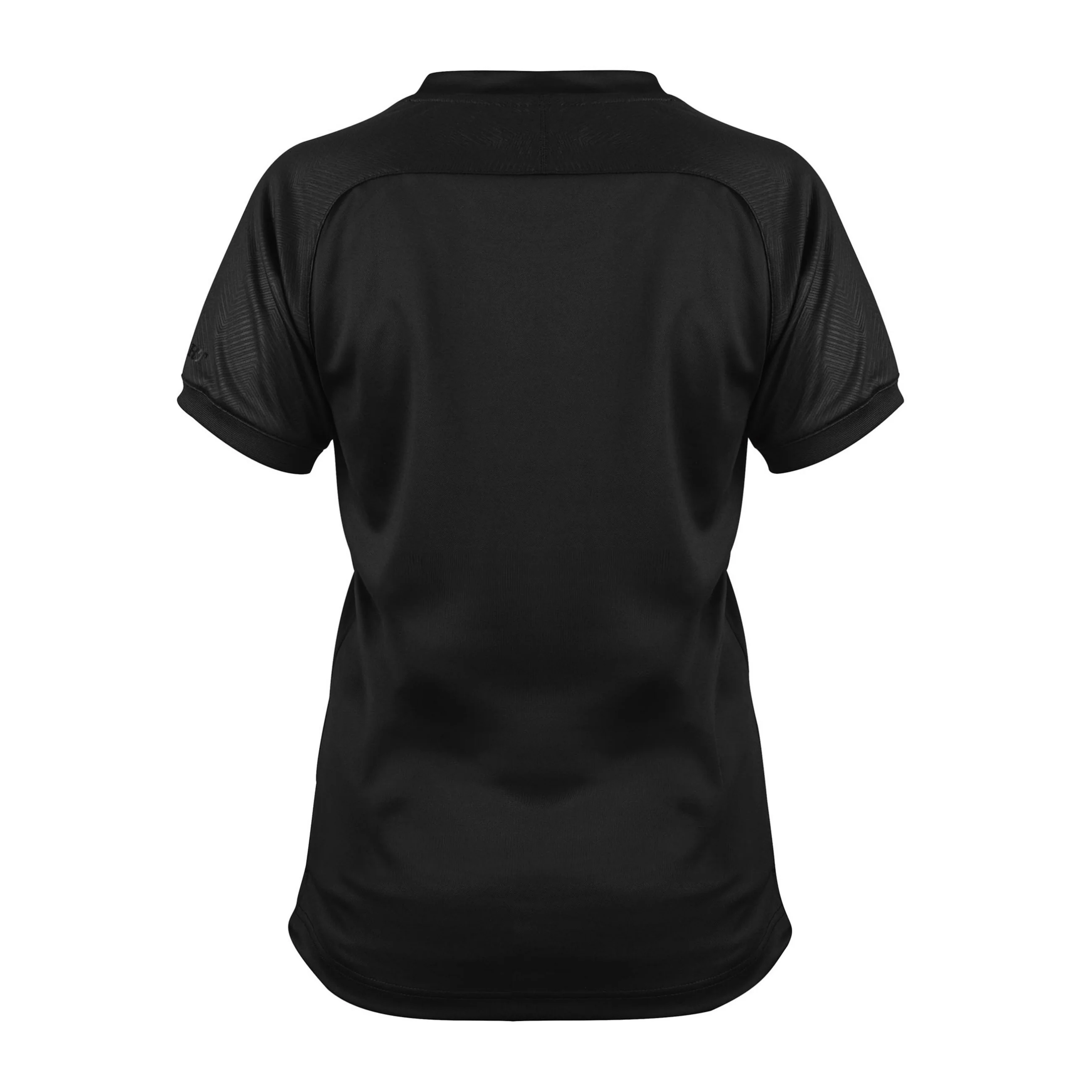 Newport Schools Rugby Women's Black Evo S/S Tee Shirt - Image 2