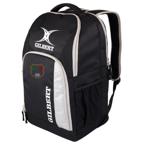NLD Rugby Union Referees Society Adult's Black Club Rucksack V3