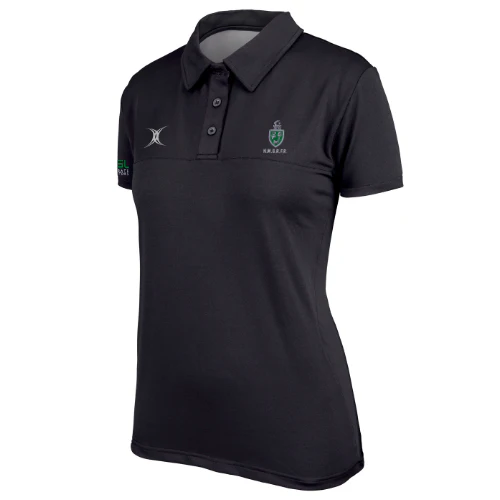 North Midlands Rugby Referees Adult's Black Pro Ladies Polo