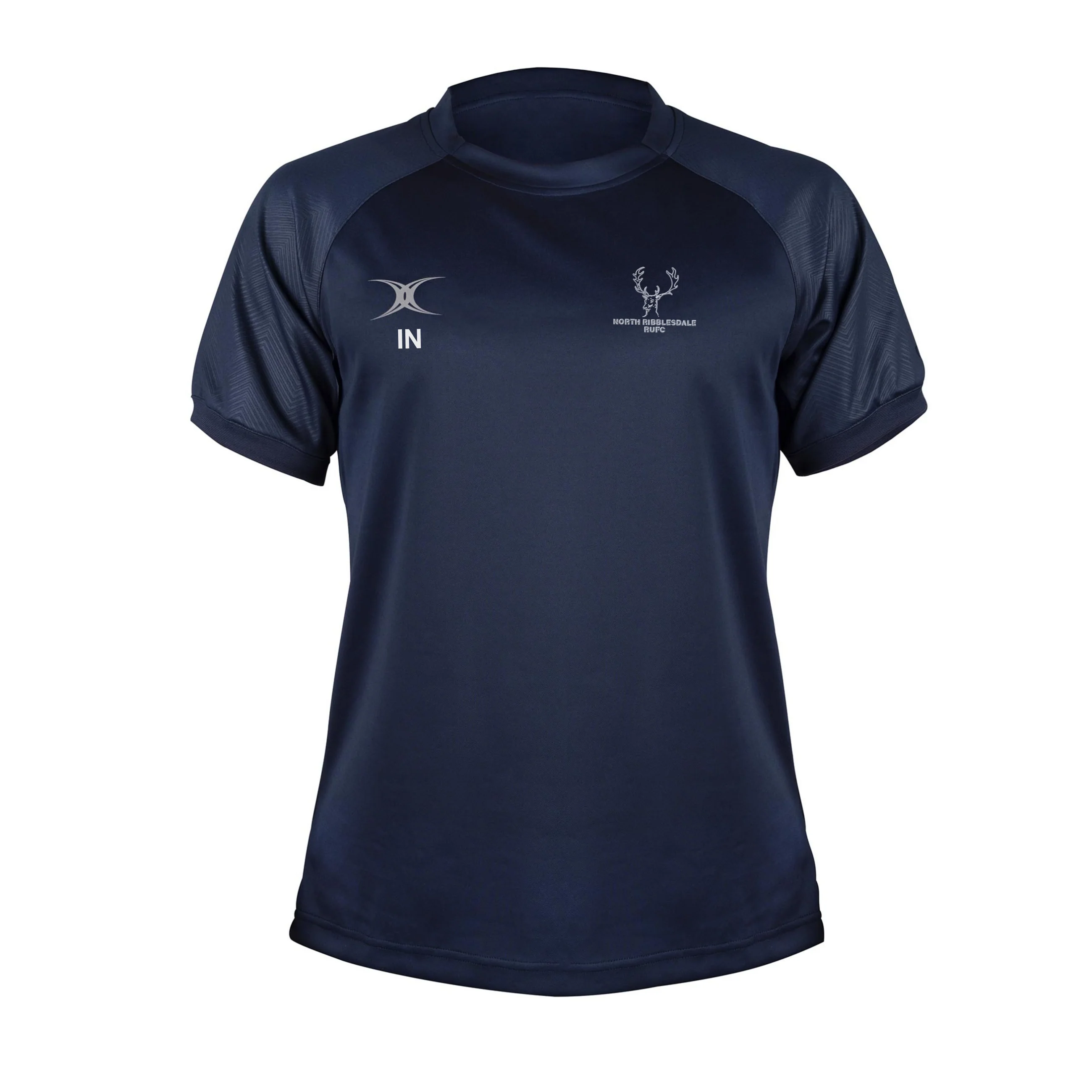 North Ribblesdale RFC Senior's Dark Navy Evo S/S Tee Shirt