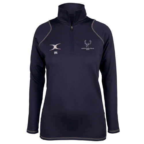 North Ribblesdale RFC Women's Dark Navy Quest Ladies 1/4 Zip Fleece