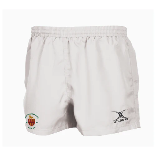 Northumberland RFU Child's White Saracen Shorts