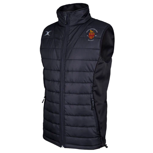 Northumberland RFU Men's Black Pro Body Warmer