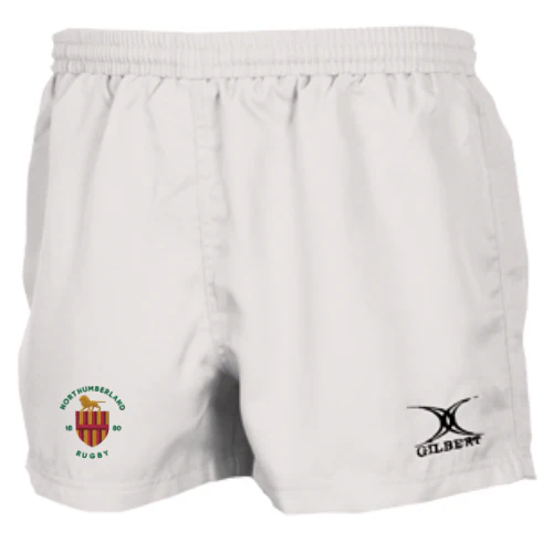Northumberland RFU Senior's White Saracen V3 Match Shorts