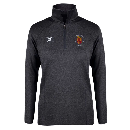 Northumberland RFU Women's Black Synergie Warm Up Top