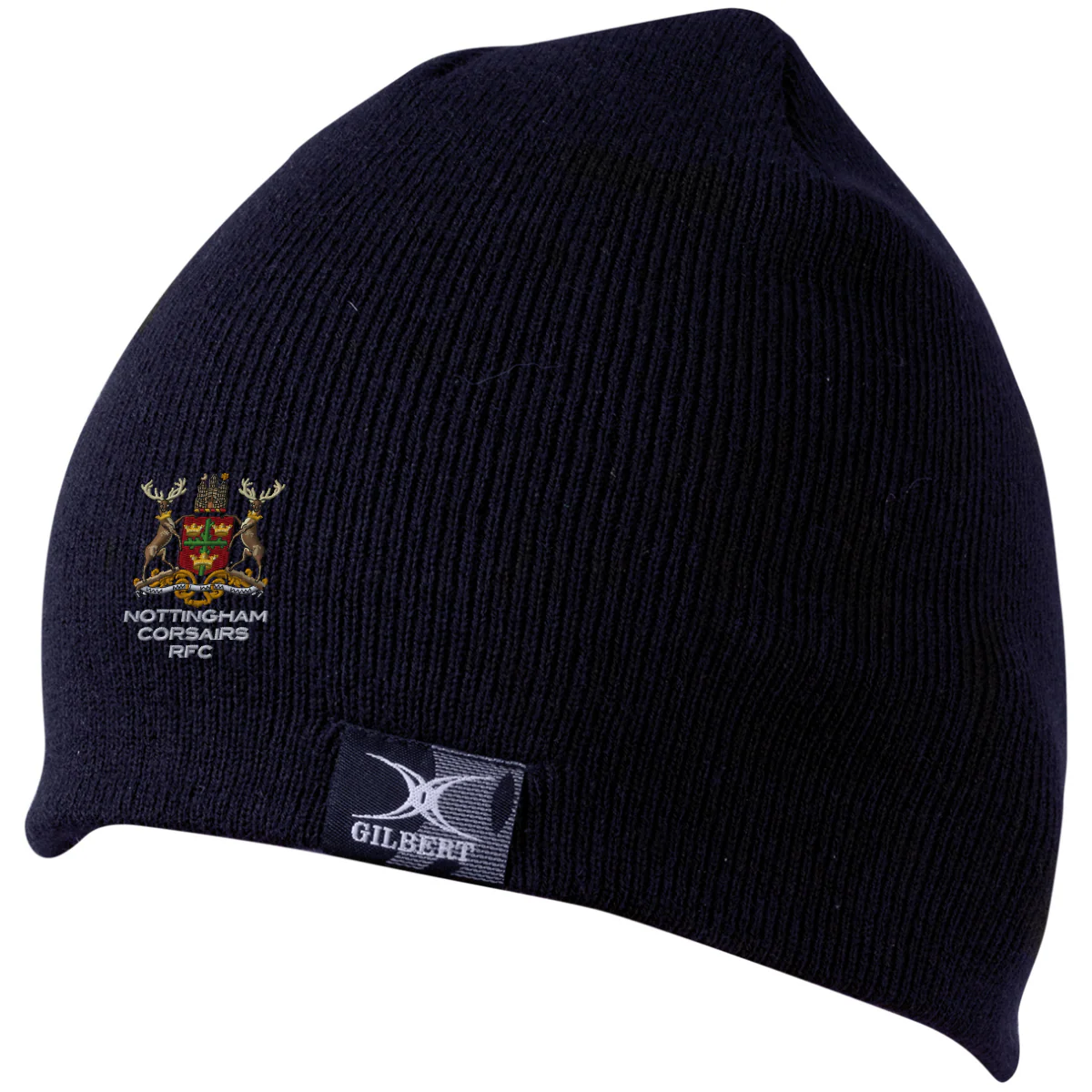 Nottingham Corsairs RFC 's Navy Beanie Hat-Adult