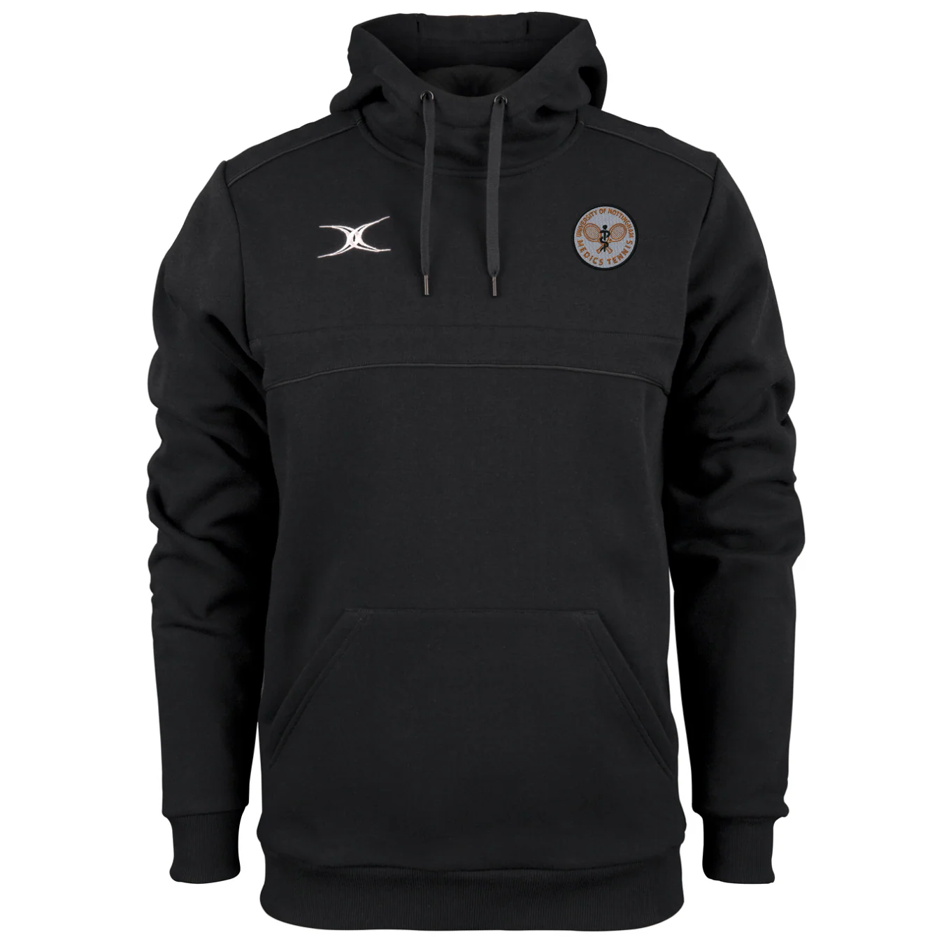 Nottingham Medics Tennis Senior's Black Photon Mens Hoodie
