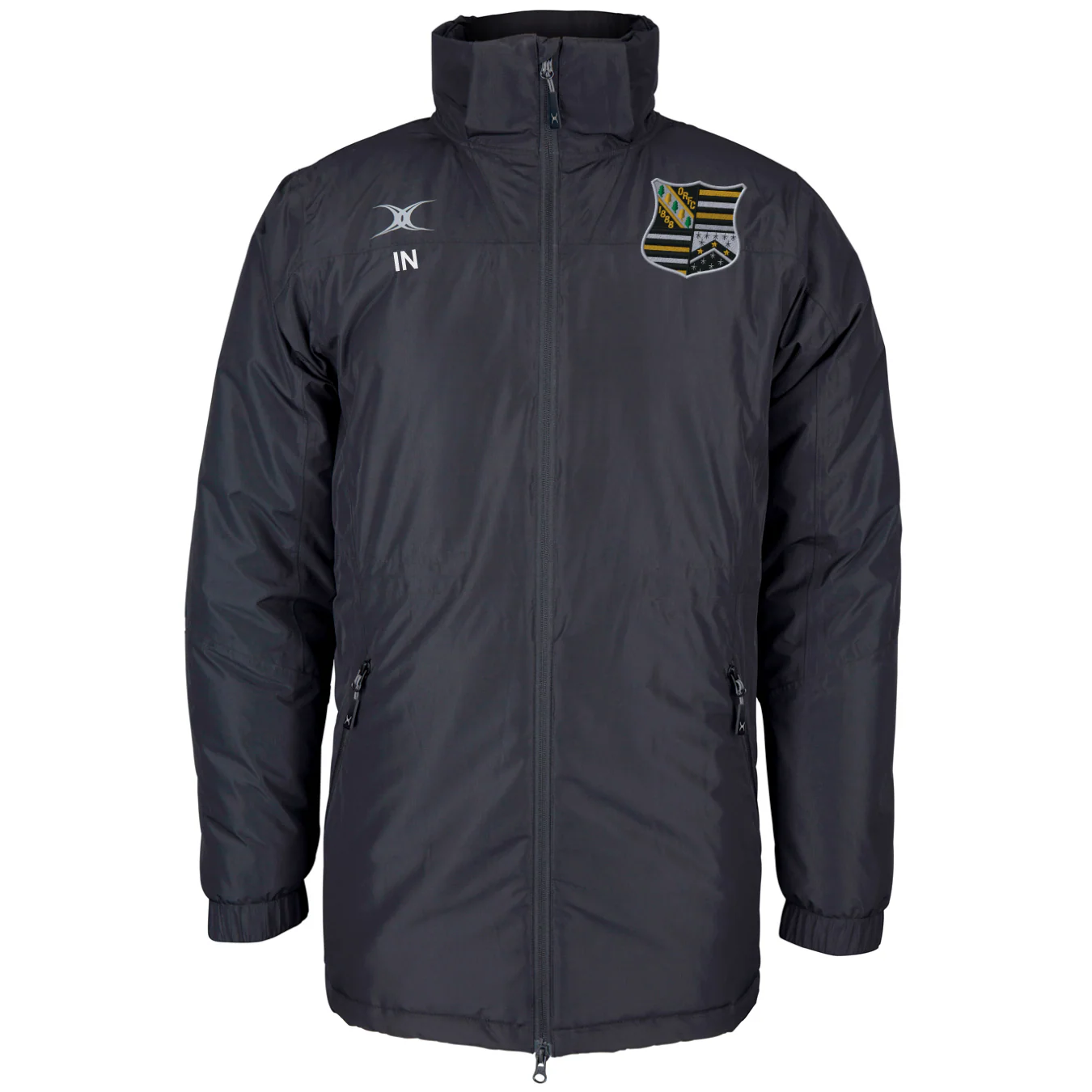 Oadby Wyggestonians RFC Senior's Black Pro All-Weather Jacket