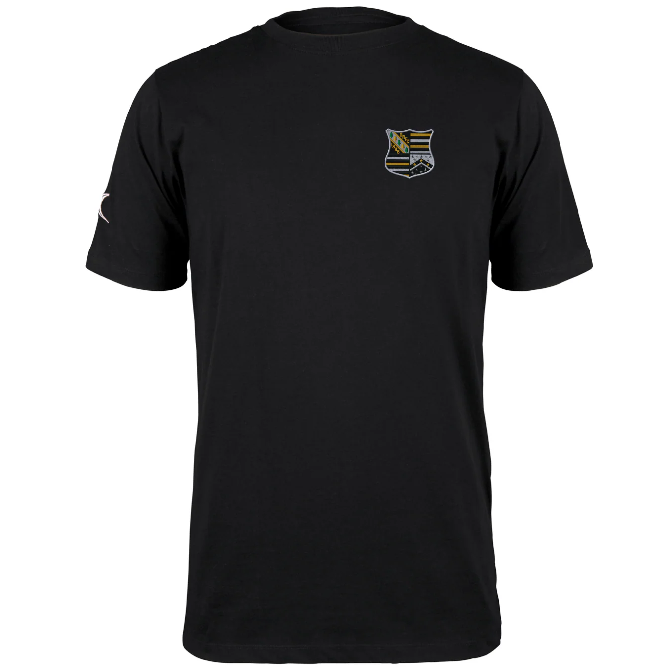 Oadby Wyggestonians RFC Senior's Black Quest Mens Tee