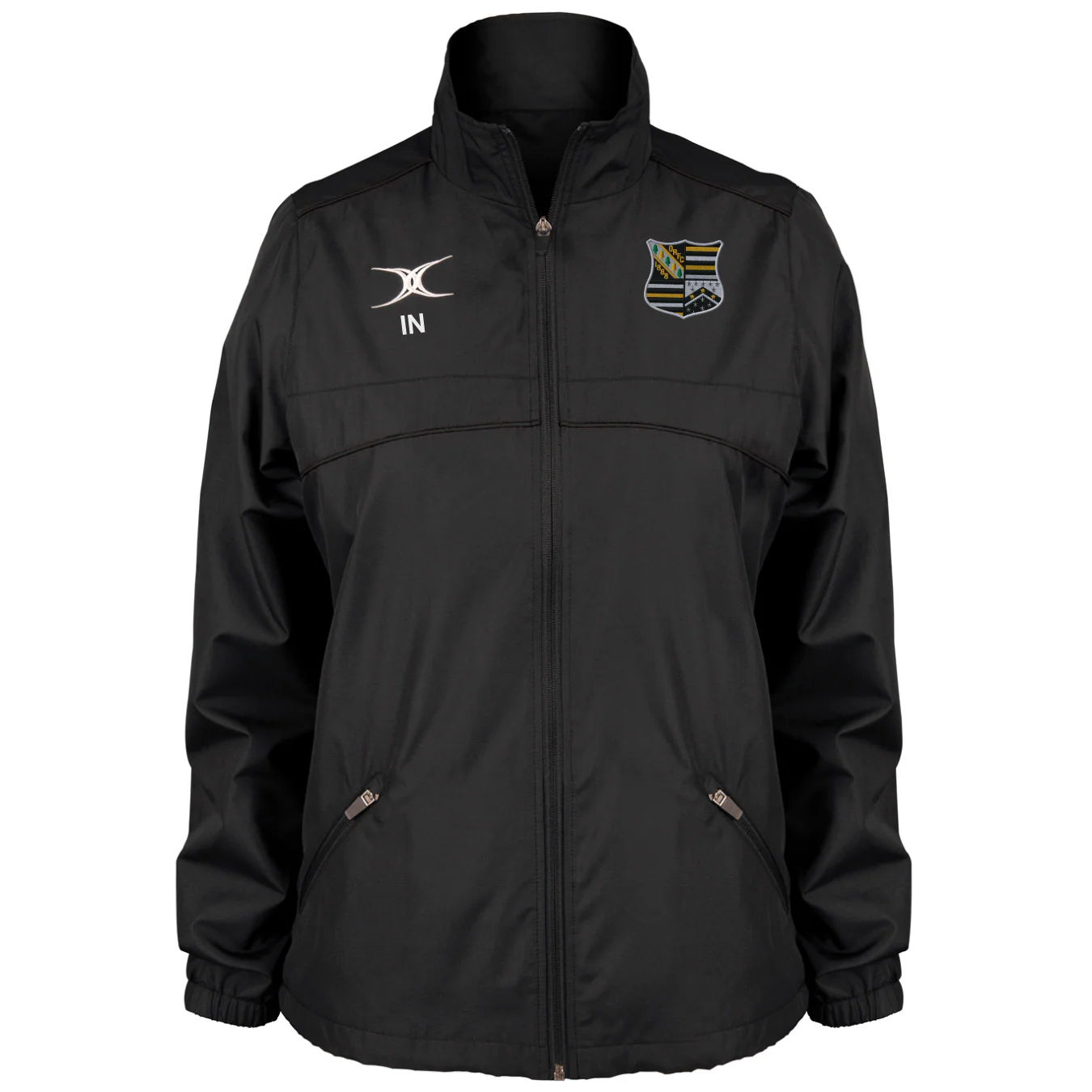 Oadby Wyggestonians RFC Women's Black Photon Ladies Full Zip Jacket