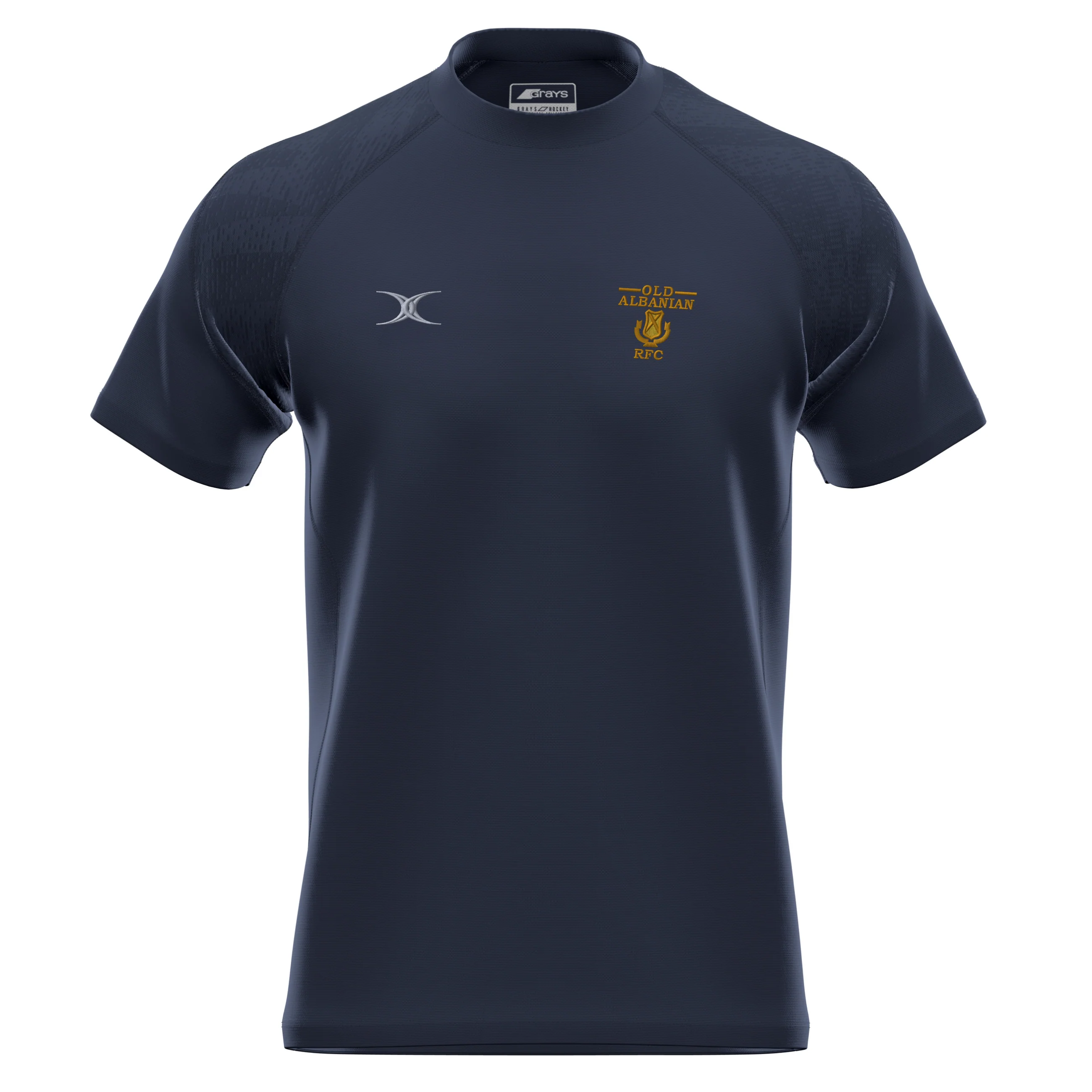 Old Albanians RFC Senior's Dark Navy GTS S/S Shirt