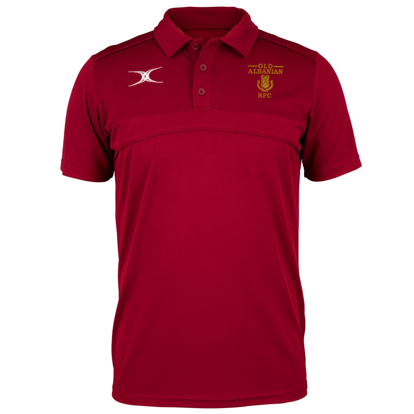 Old Albanians RFC Senior's Maroon Photon Mens Polo