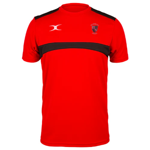 Old Brodleians RUFC Men's Red / Black Photon Tee (No Initials)