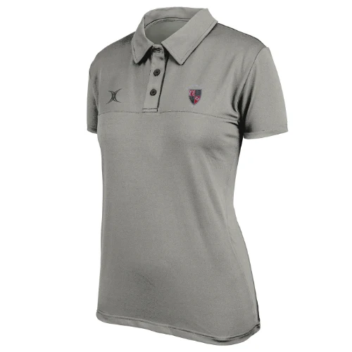 Old Brodleians RUFC Women's Grey Pro Polo (No Initials)