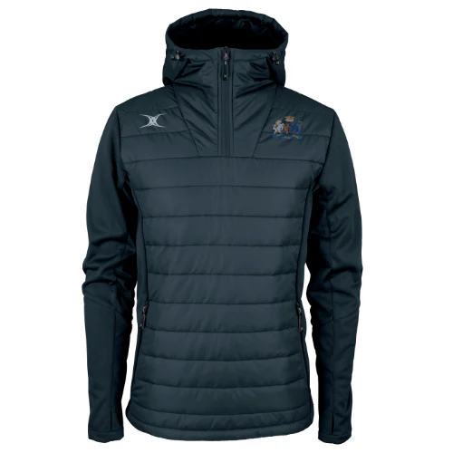 Old Grammarians RFC Adult's Dark Navy Pro Active Quater Zip Jacket - Image 2