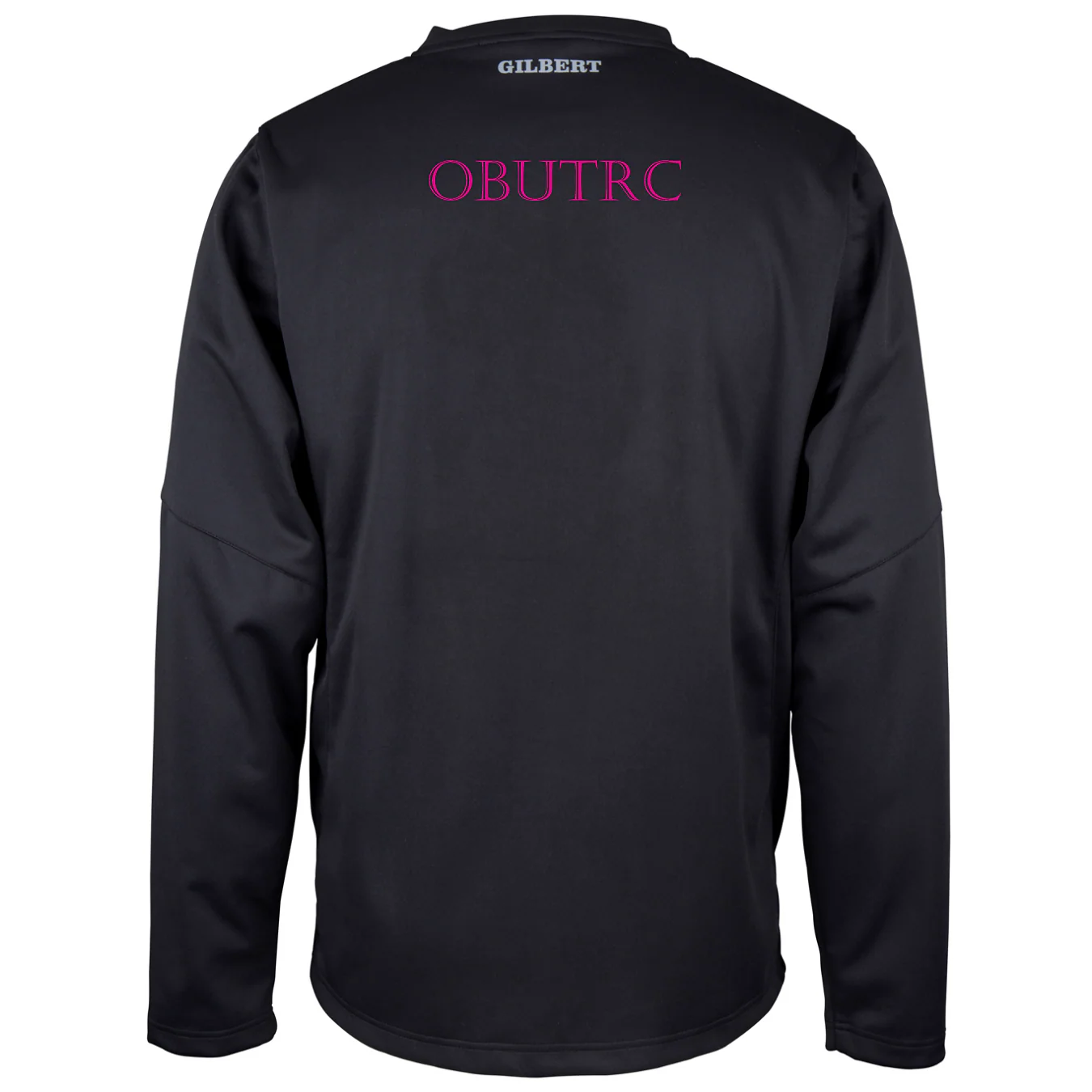 Oxford Brooks University TRC  Senior's Black Pro Warm Up Top - Image 2