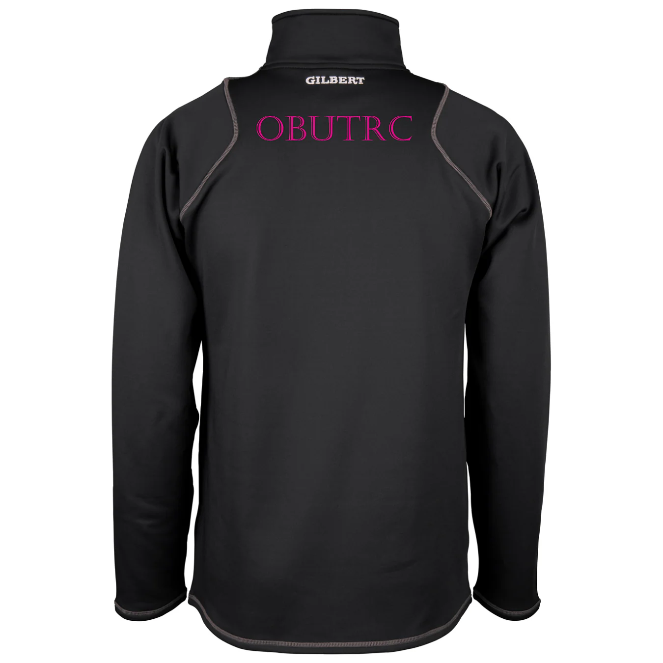 Oxford Brooks University TRC Senior's Black Quest Mens 1/4 Zip Fleece - Image 2