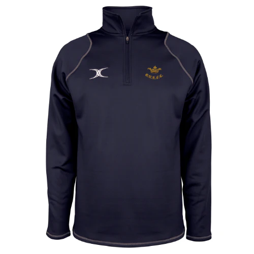 Oxford University Referees Adult's Dark Navy Quest Mens 1/4 Zip Fleece