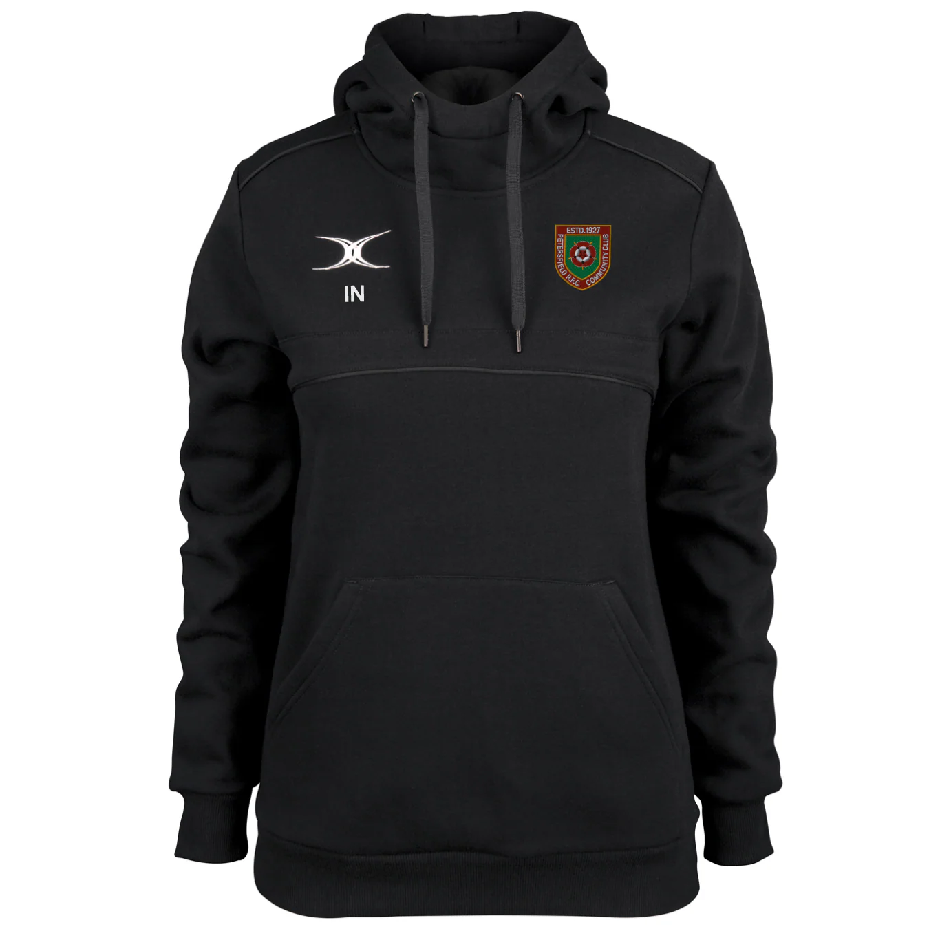 Petersfield RFC Girls Black Photon Hoodie