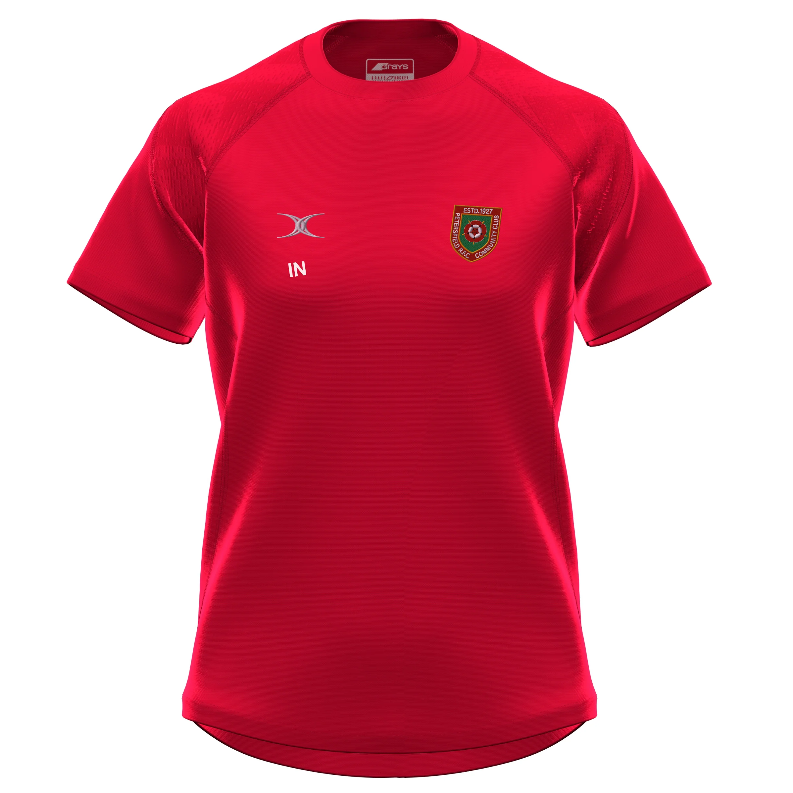 Petersfield RFC Girls Red GTS S/S Shirt