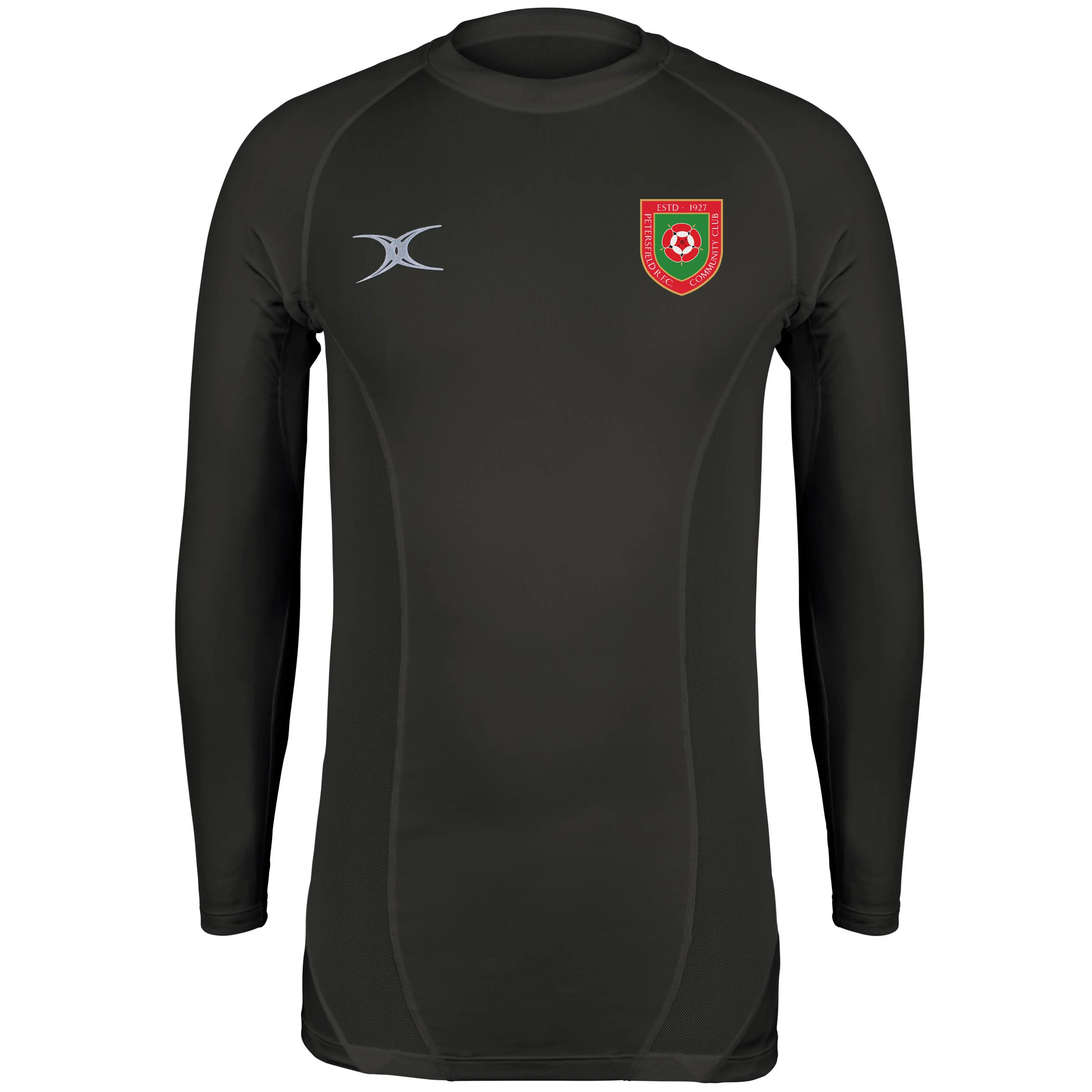Petersfield RFC Junior's Black Atomic X II Baselayer Top