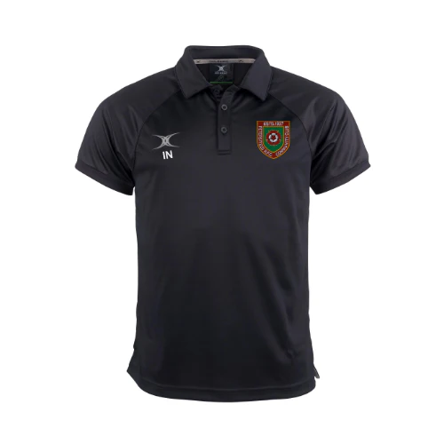 Petersfield RFC Senior's Black Evo S/S Polo Shirt